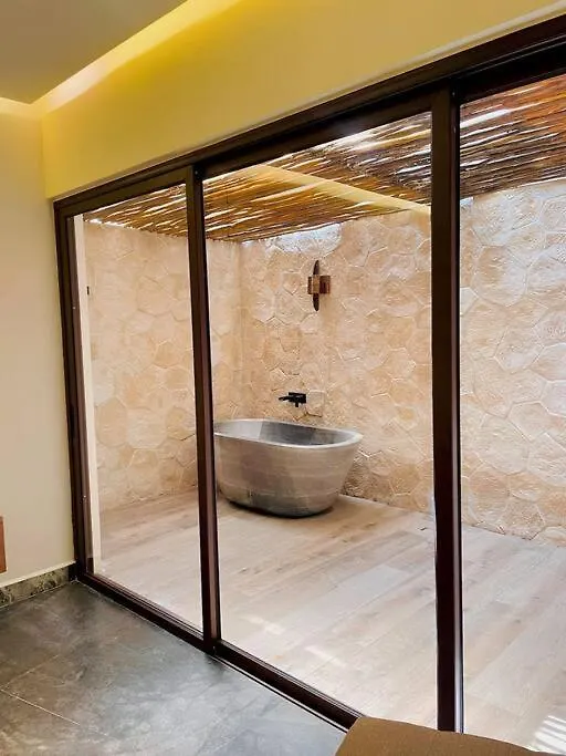 Daire Luxurious Jungle Condo And Private Cenote Tulum